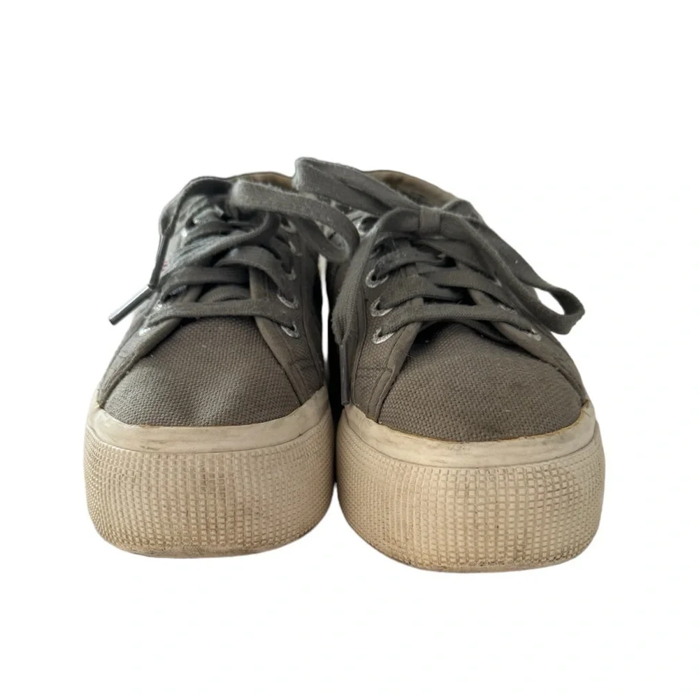 Superga 2740 Platform Sneakers, Grey, size 6